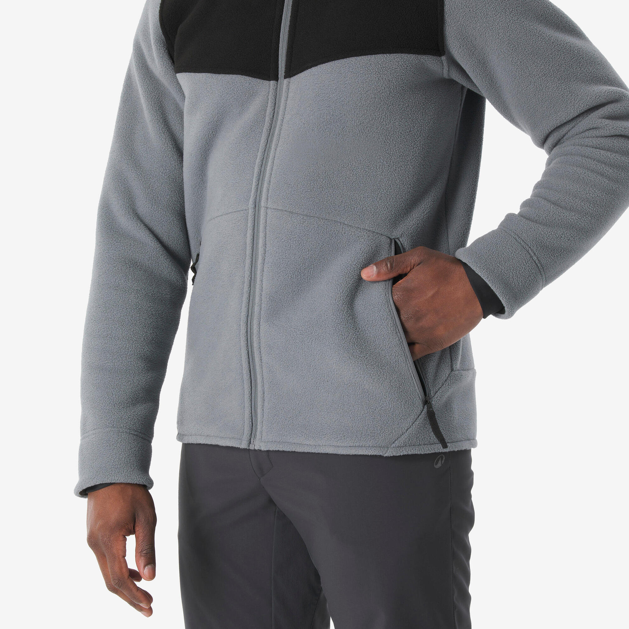 Quechua Men's NH500 Warm Hiking Fleece Jacket - Image 12