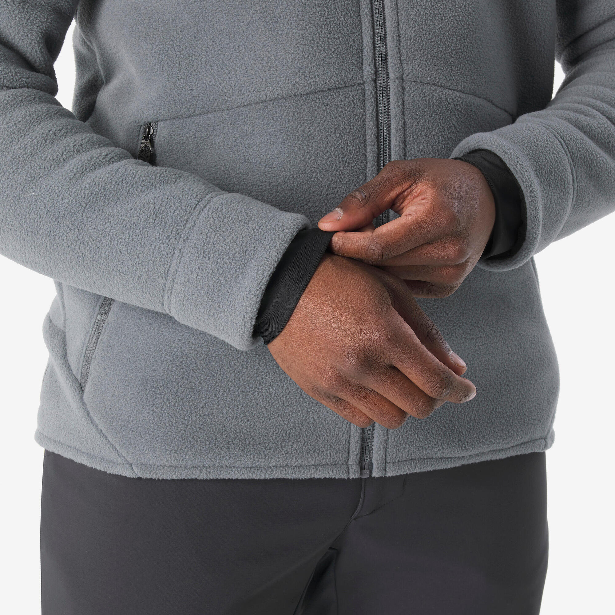 Quechua Men's NH500 Warm Hiking Fleece Jacket - Image 13