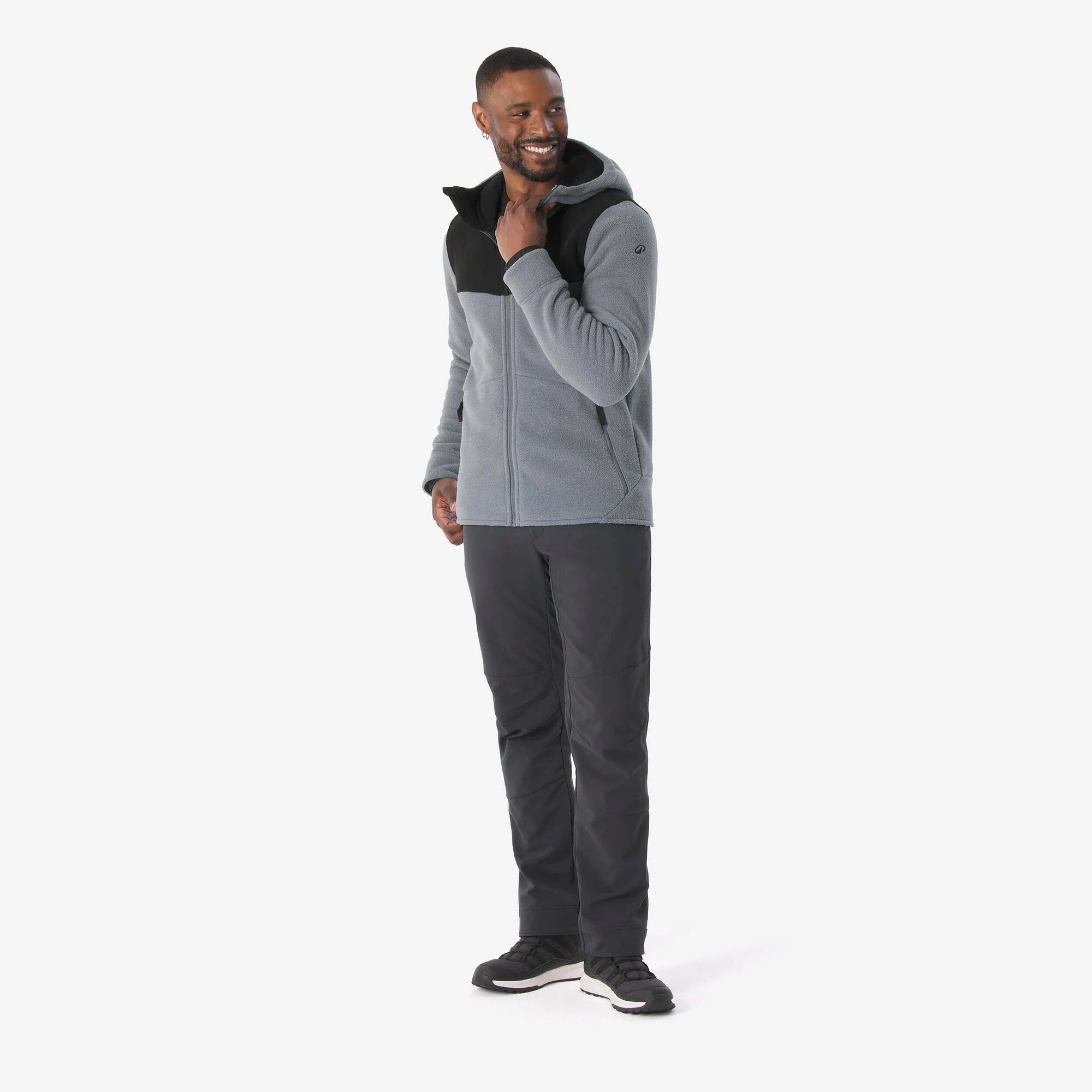 Quechua Men's NH500 Warm Hiking Fleece Jacket - Image 8