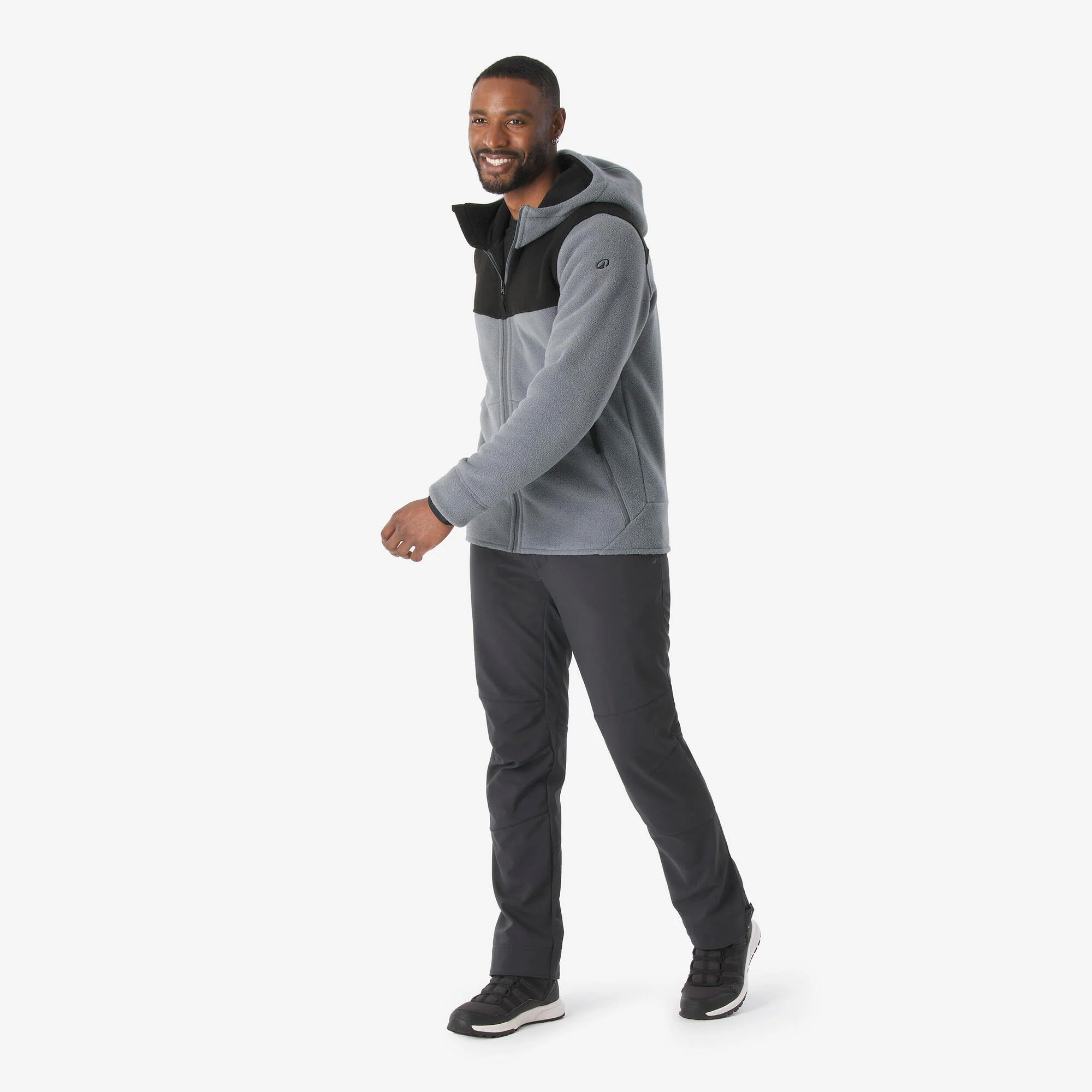 Quechua Men's NH500 Warm Hiking Fleece Jacket - Image 9