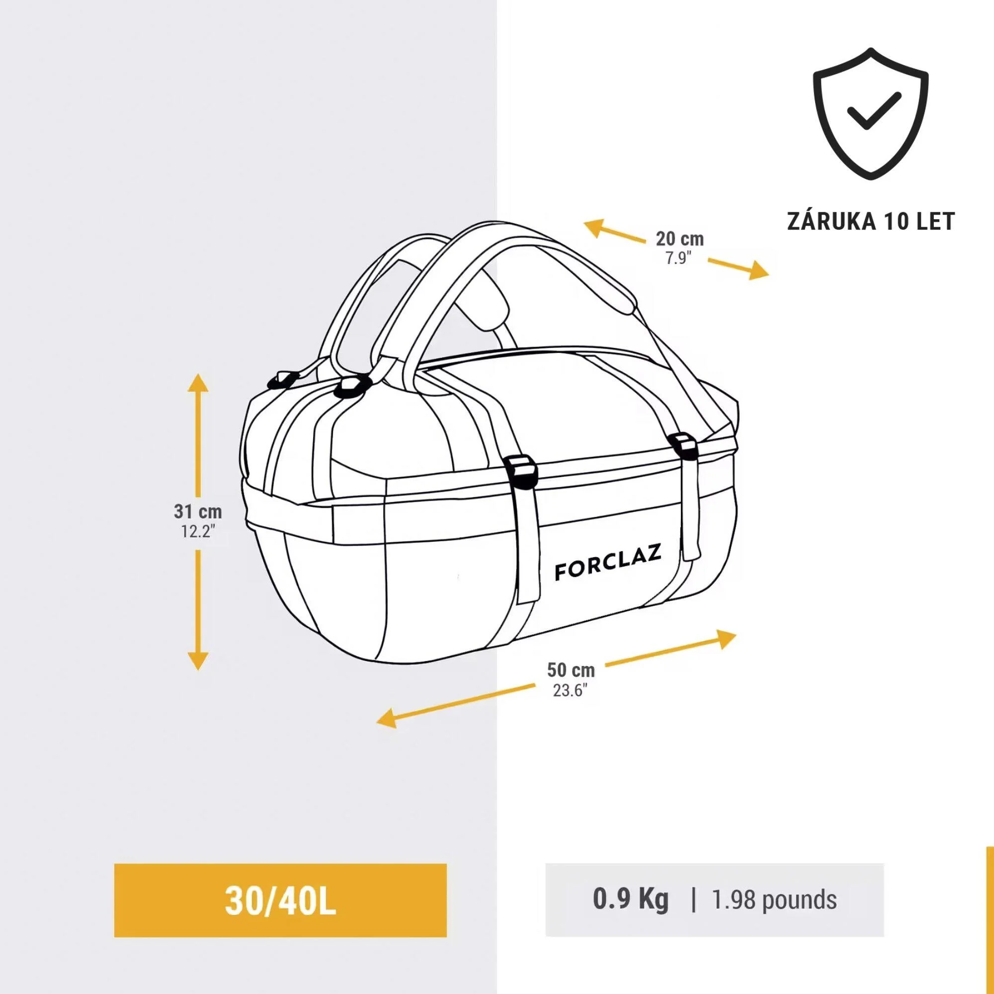 Simond 500 Extend 30-40 L Duffel Bag - Image 21