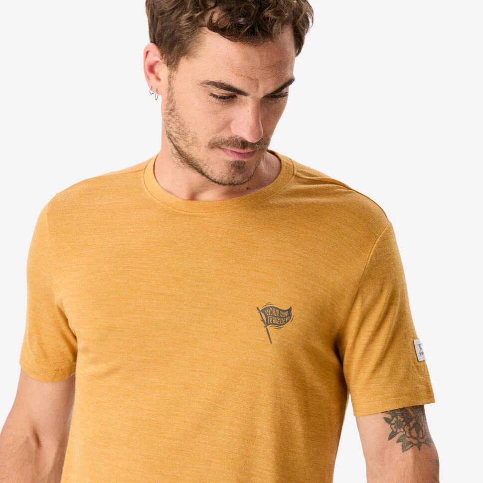 SIMOND Men's Travel 500 Merino Wool T-Shirt - Image 3