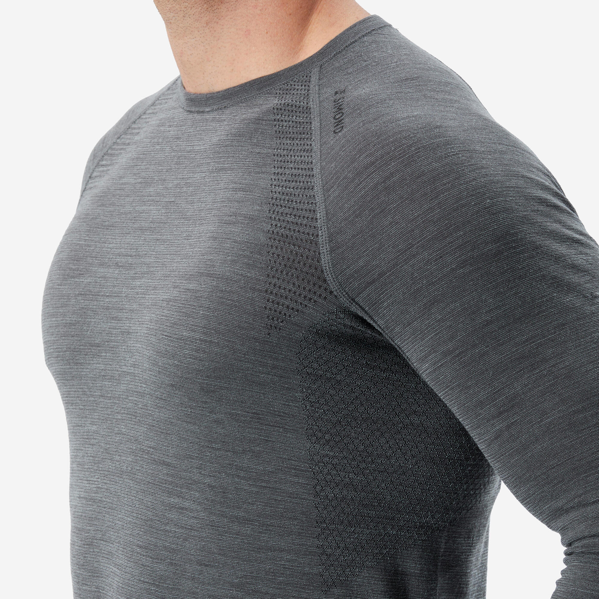 Simond Men's Alpinism Seamless Wool Long-Sleeve Shirt - Image 3
