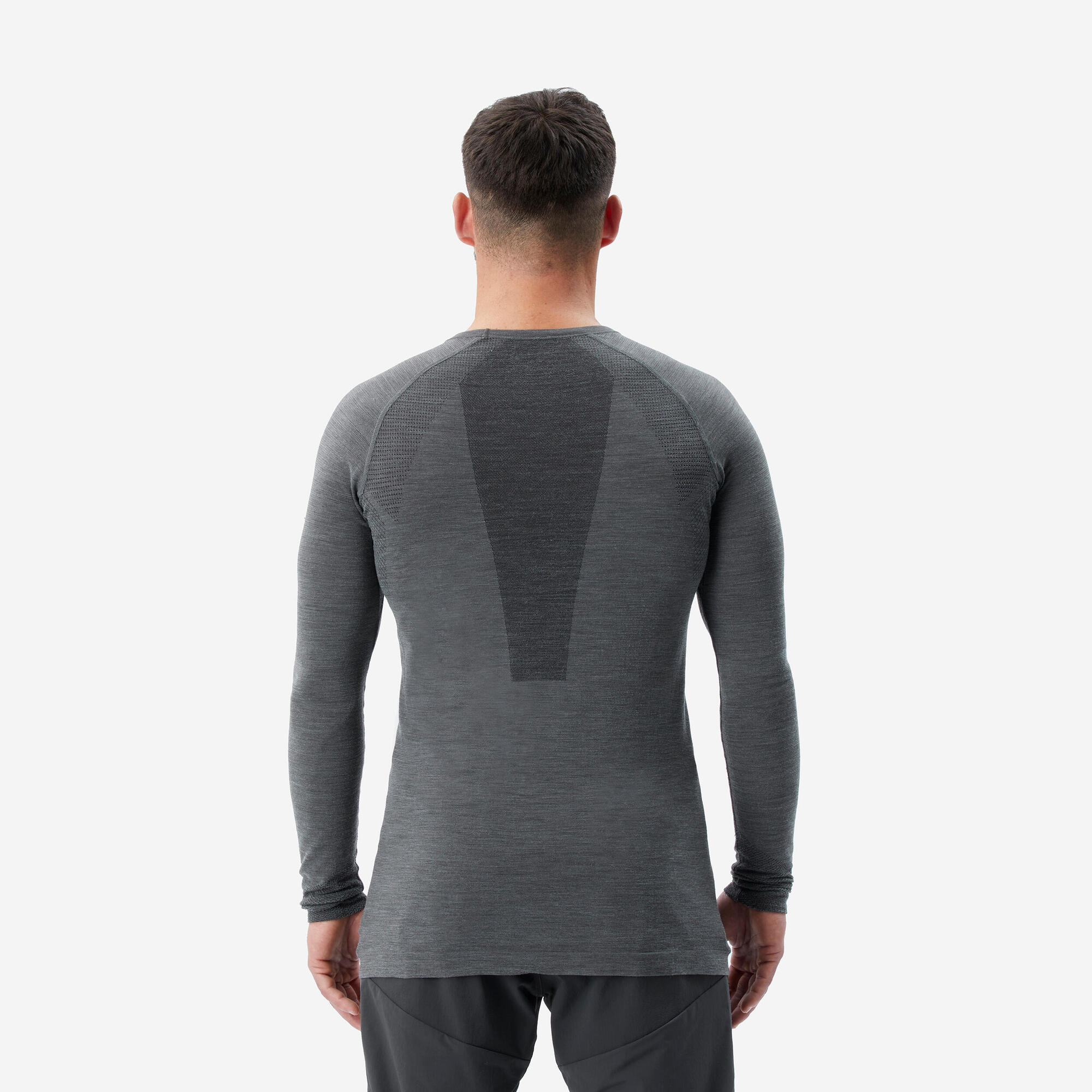 Simond Men's Alpinism Seamless Wool Long-Sleeve Shirt - Image 4