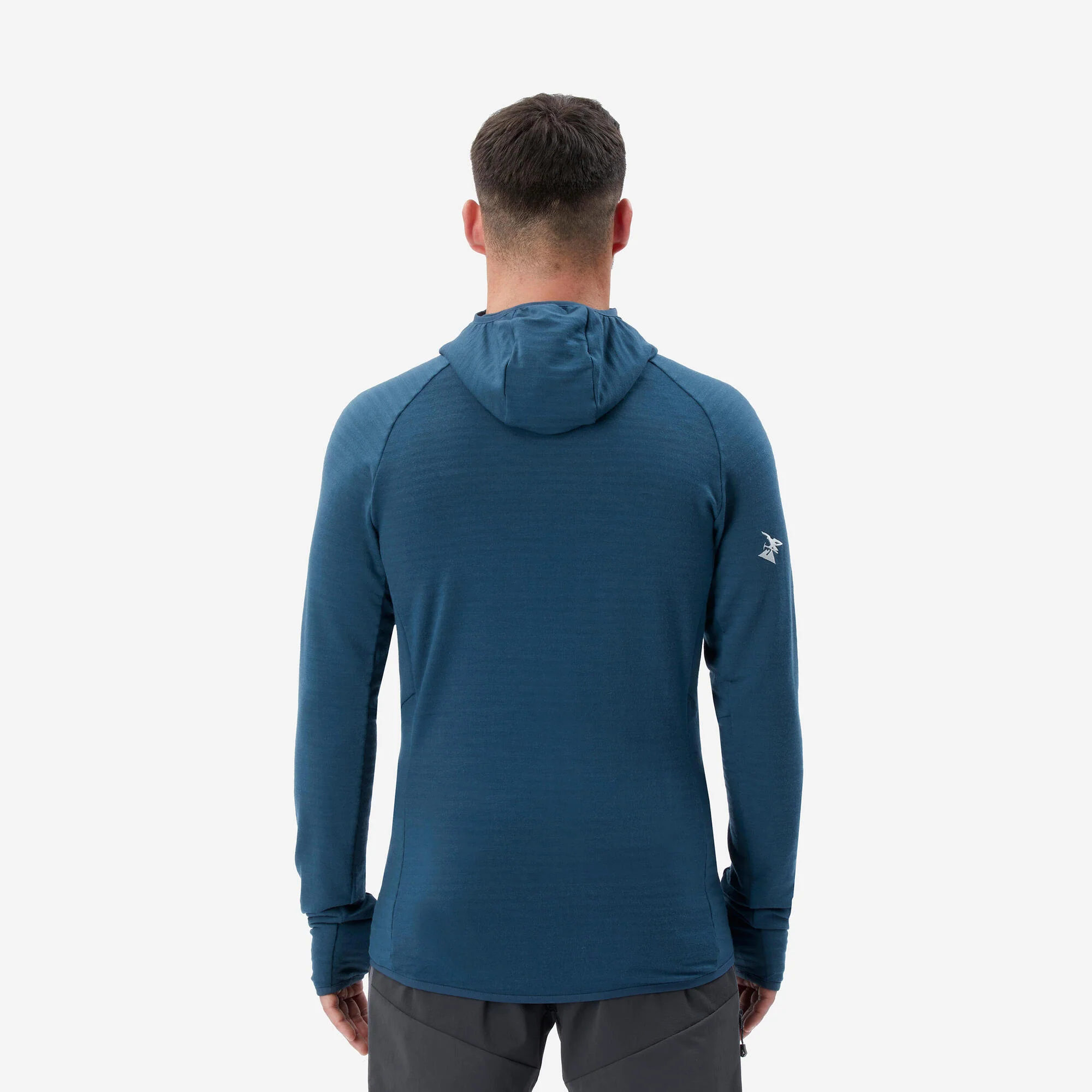 Simond Men's Hooded Merino Wool Pullover - Image 5