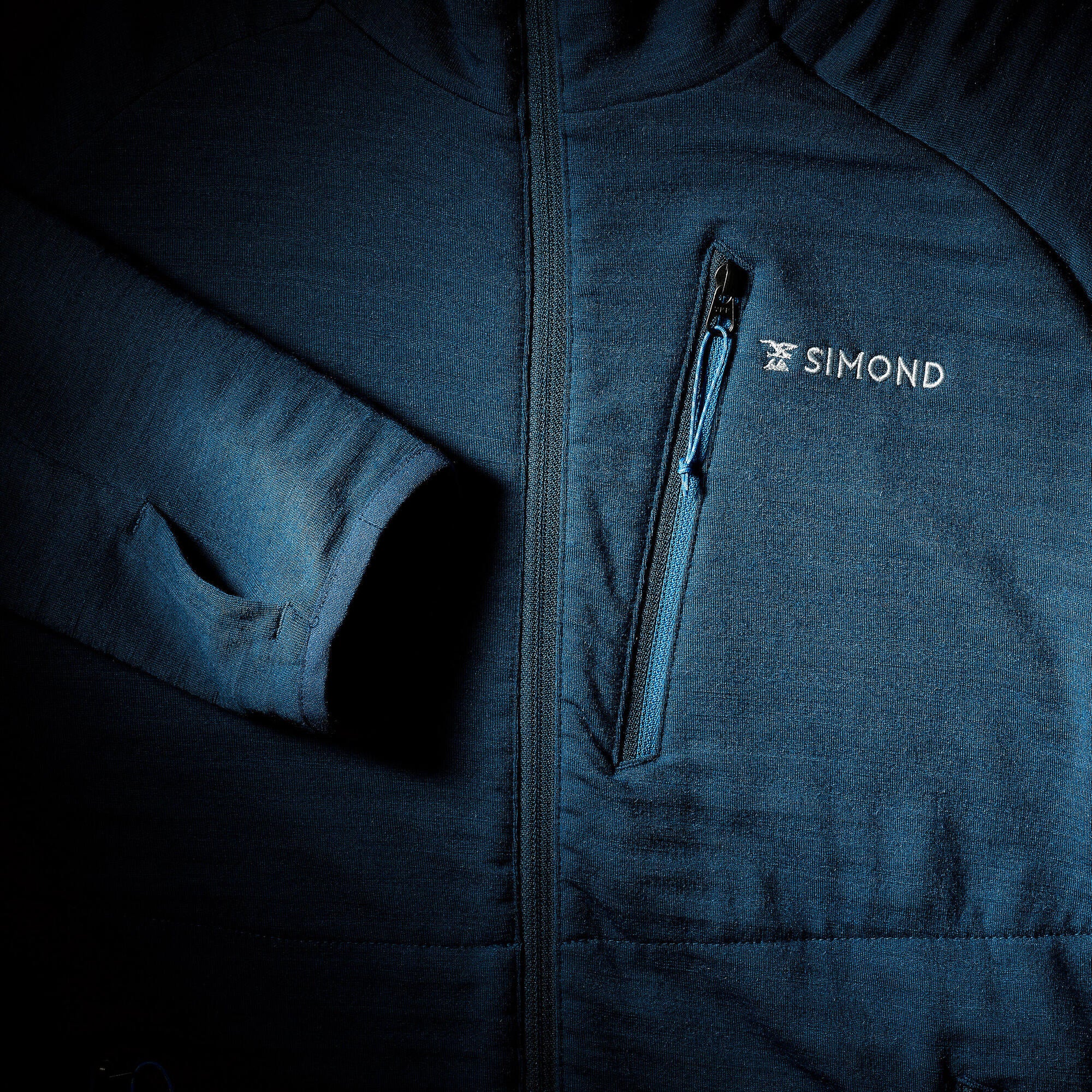 Simond Men's Hooded Merino Wool Pullover - Image 7