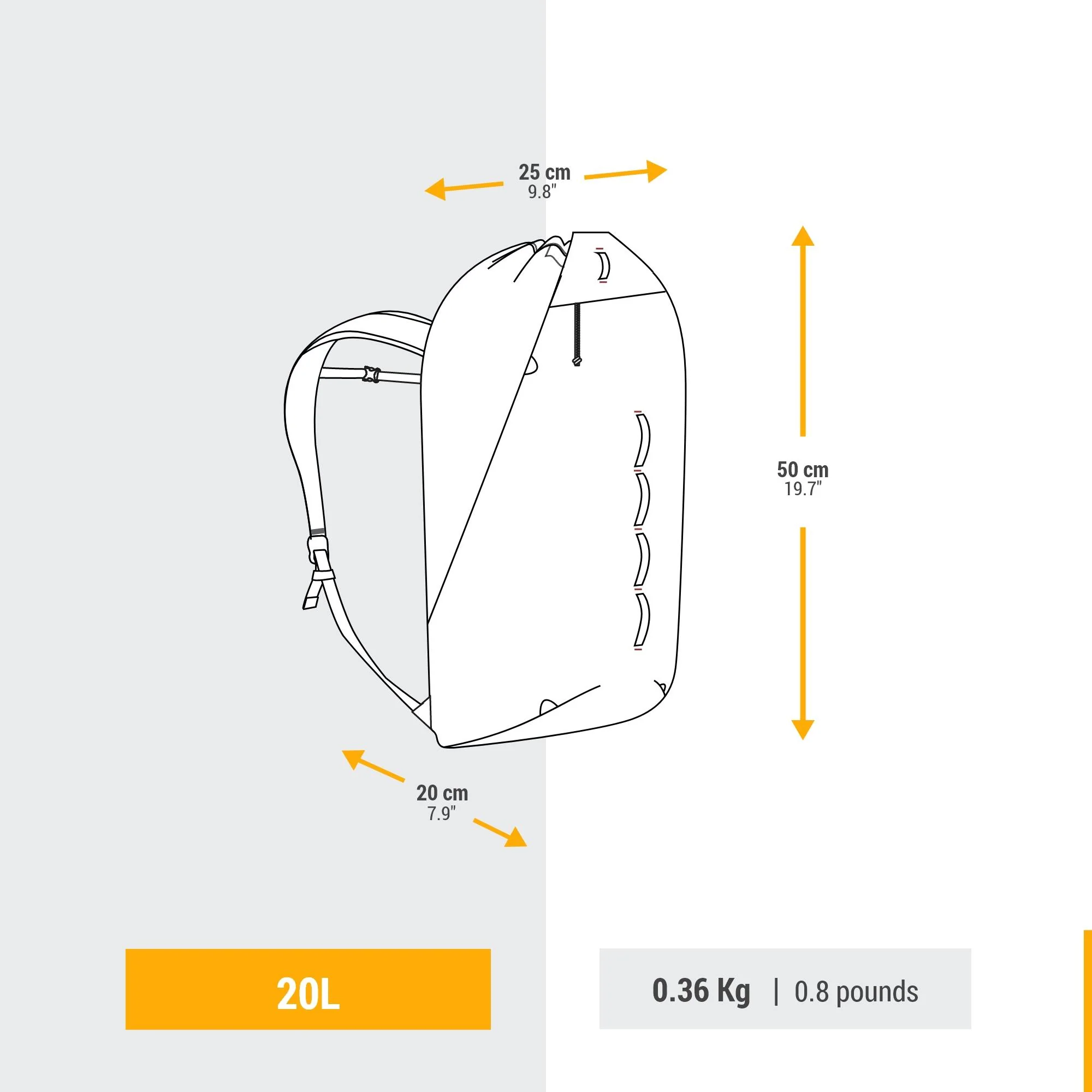 Simond Rock 20L Climbing Backpack - Image 3