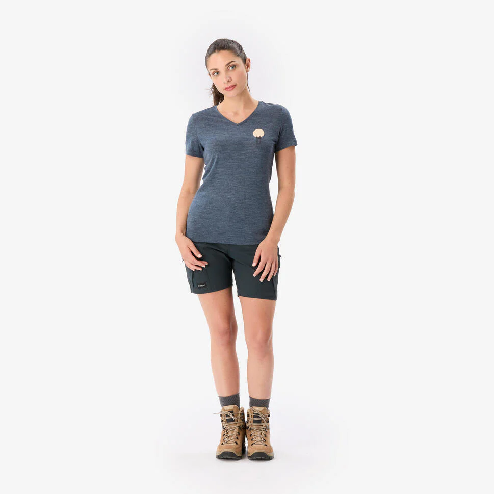 SIMOND Women's Travel 500 Merino Wool T-Shirt - Image 2