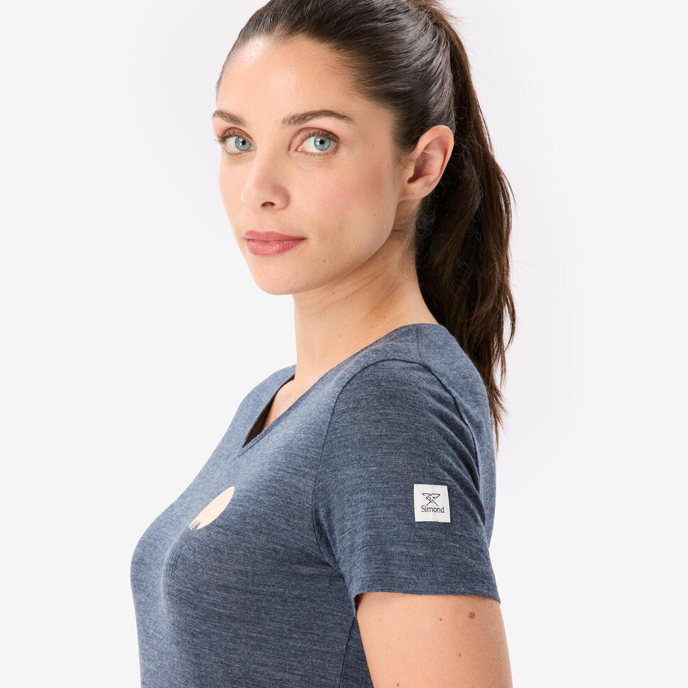 SIMOND Women's Travel 500 Merino Wool T-Shirt - Image 3