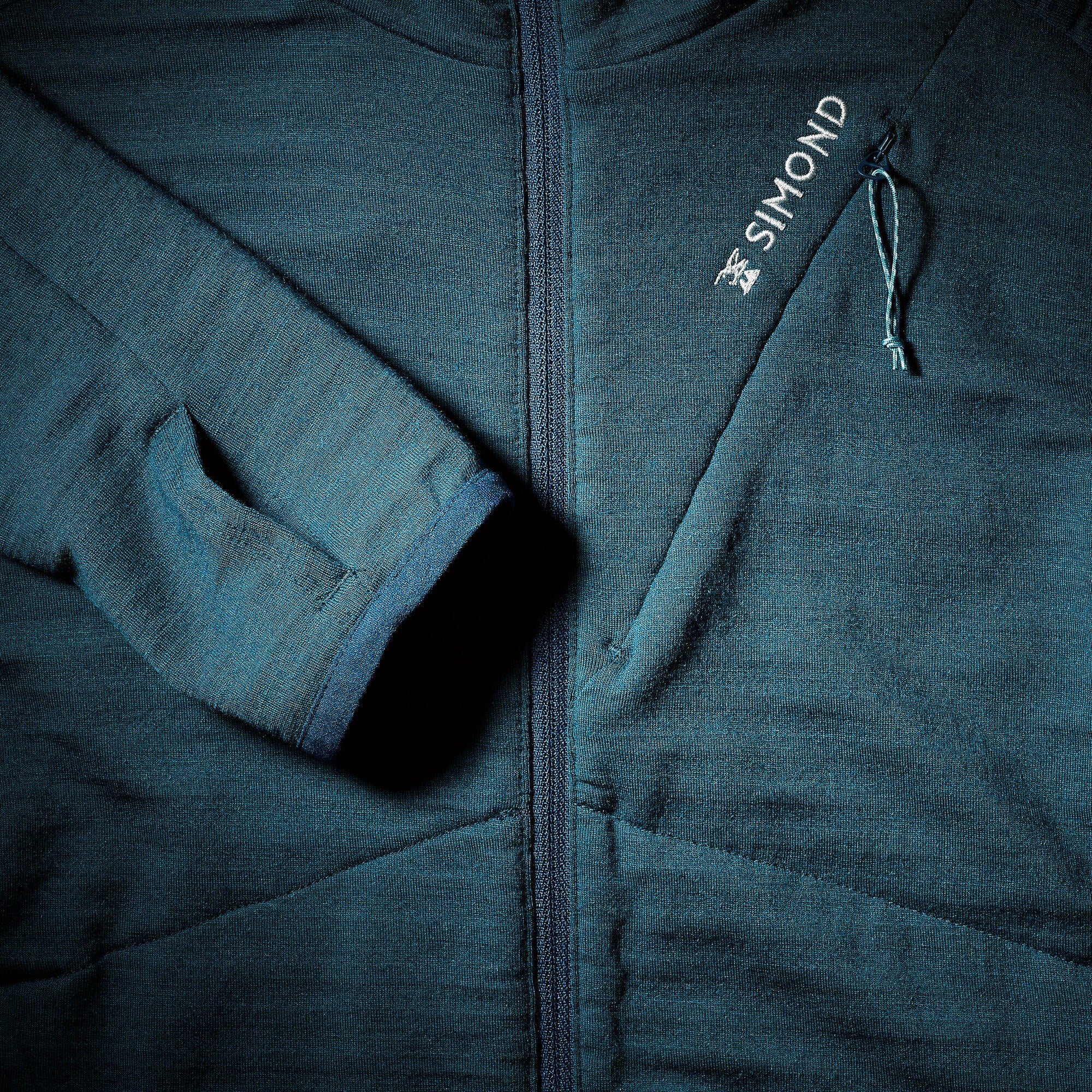 Simond Women's Merino Wool Mountaineering Stretch Hoodie - Image 7