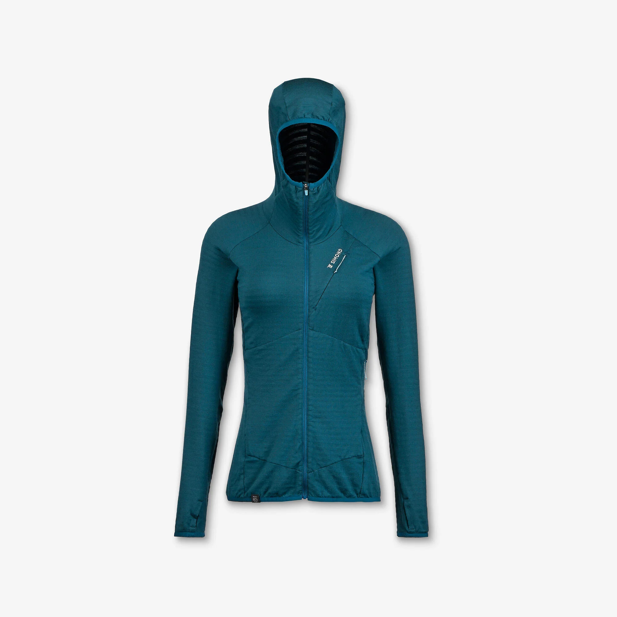 Simond Women's Merino Wool Mountaineering Stretch Hoodie - Image 9