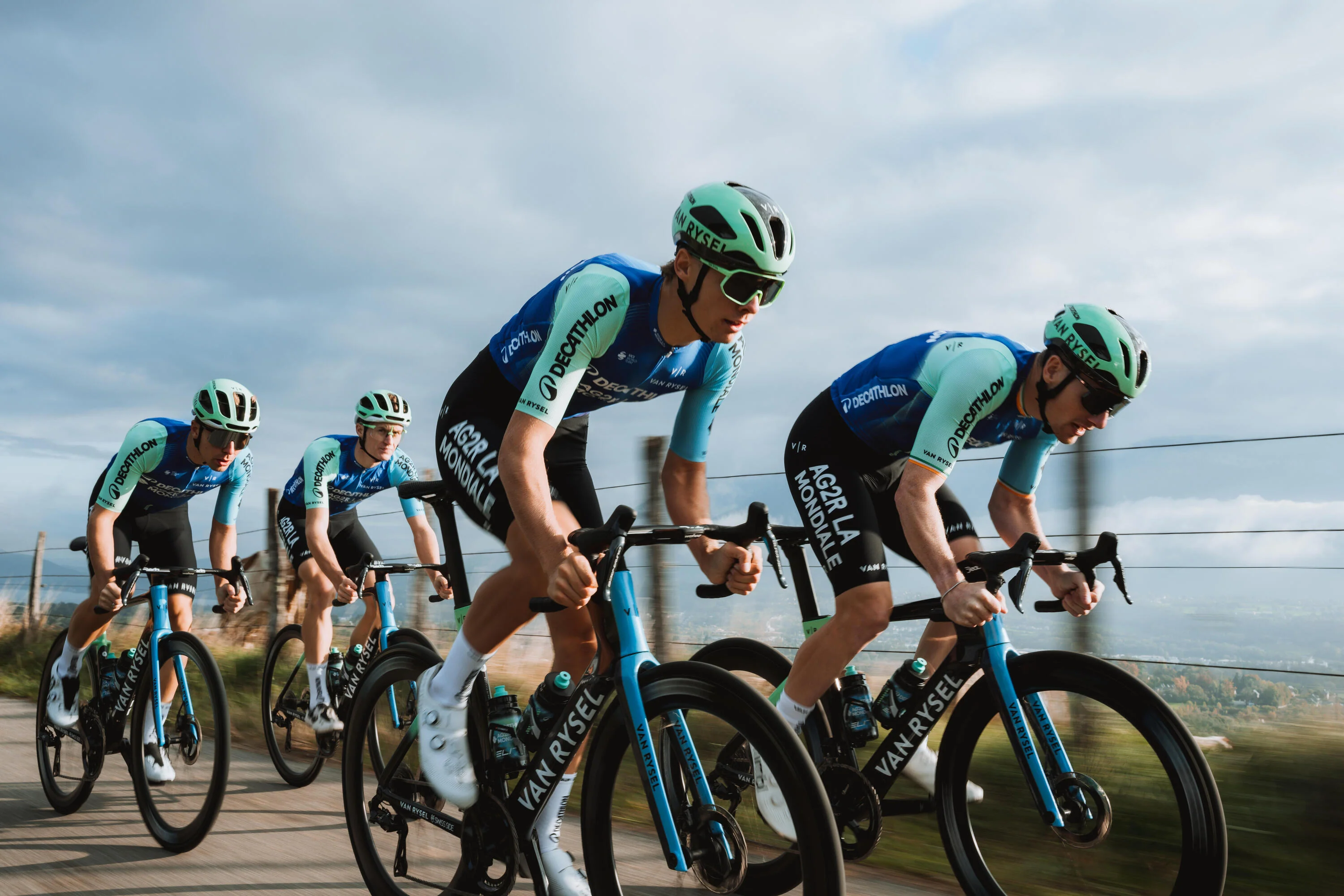 Van Rysel Road Cycling Replica Jersey - AG2R La Mondiale Team - Image 10