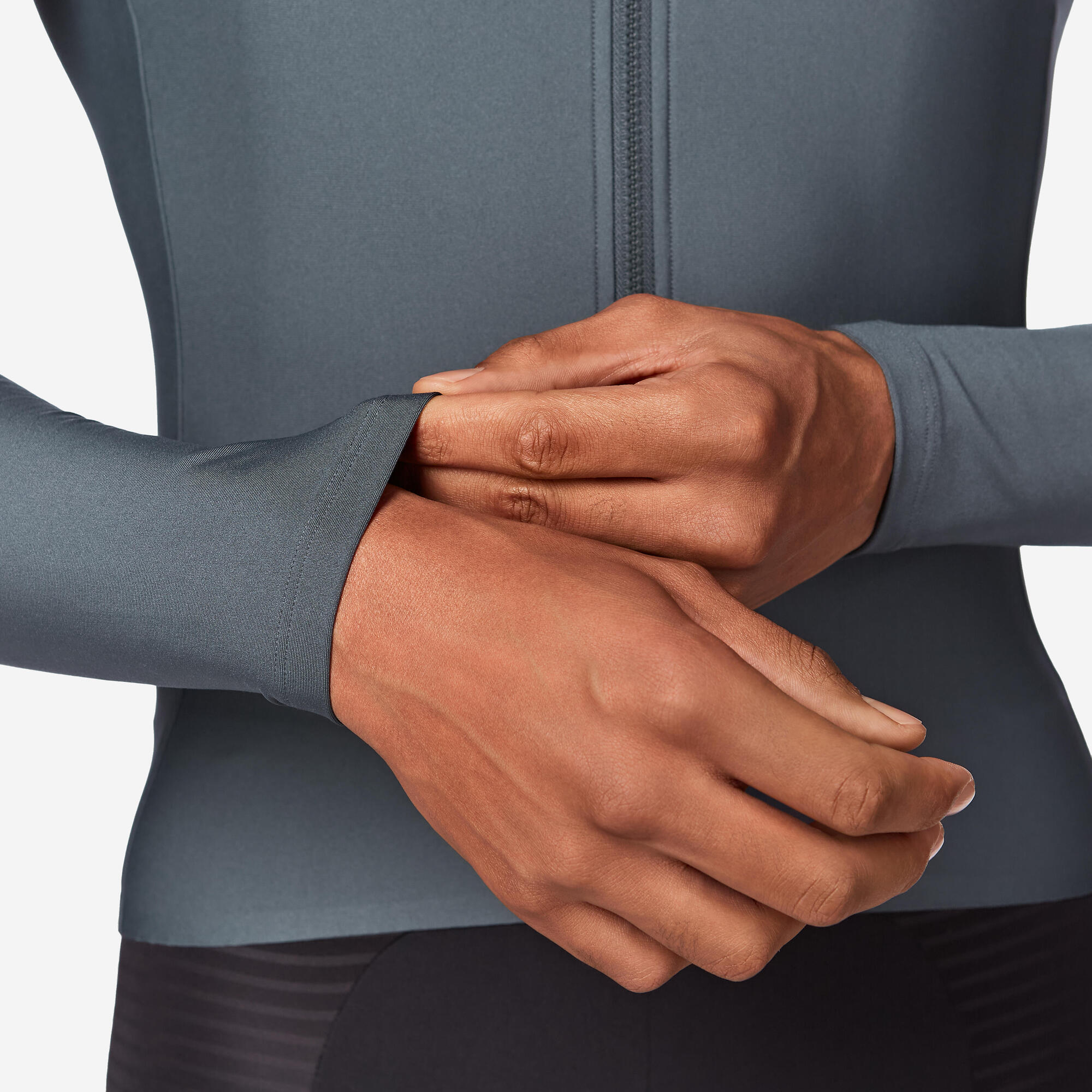 Van Rysel Unisex RCR 2 Long-Sleeved Fleece-Lined Cycling Jersey - Image 5
