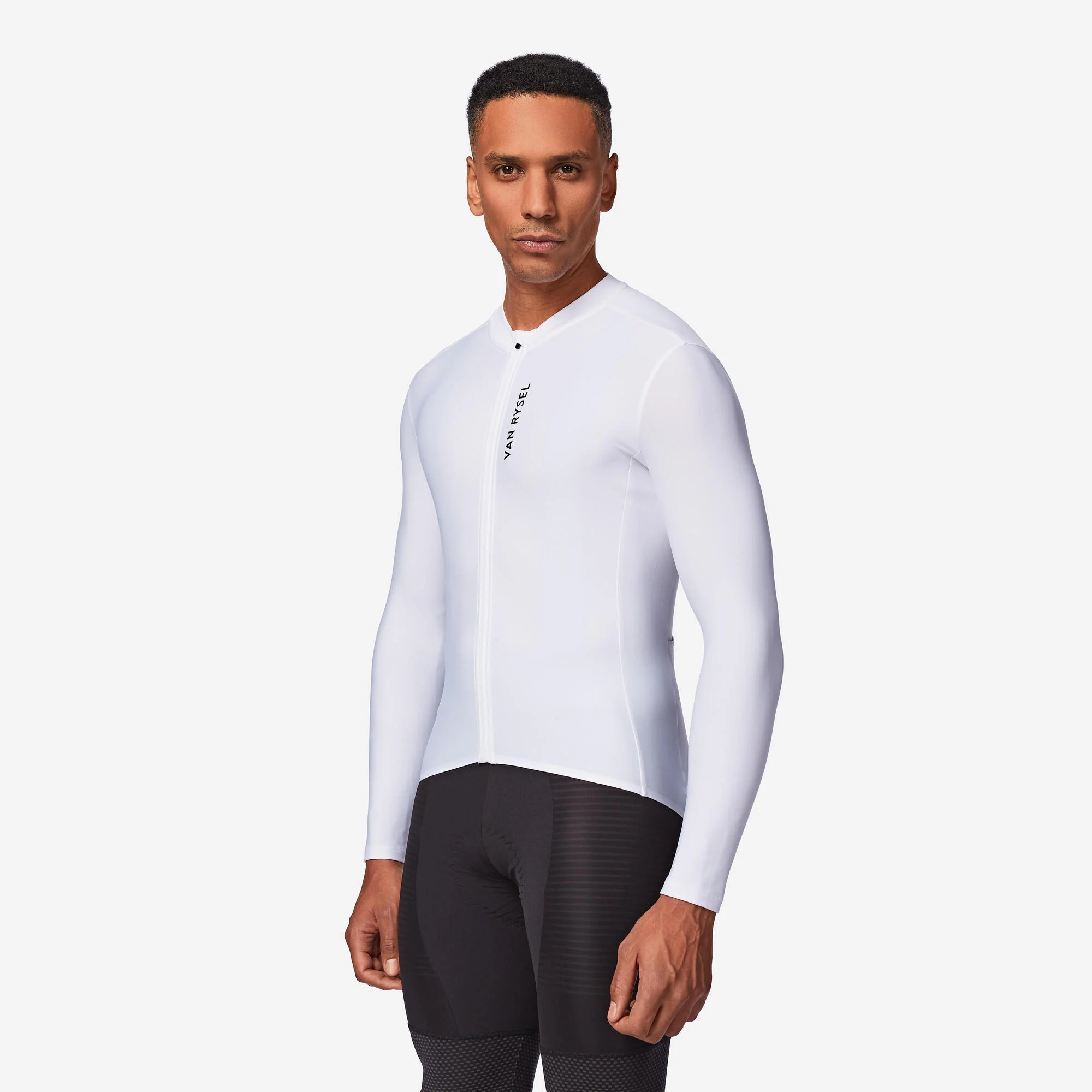 Van Rysel Unisex RCR 2 Long-Sleeved Fleece-Lined Cycling Jersey - Image 6