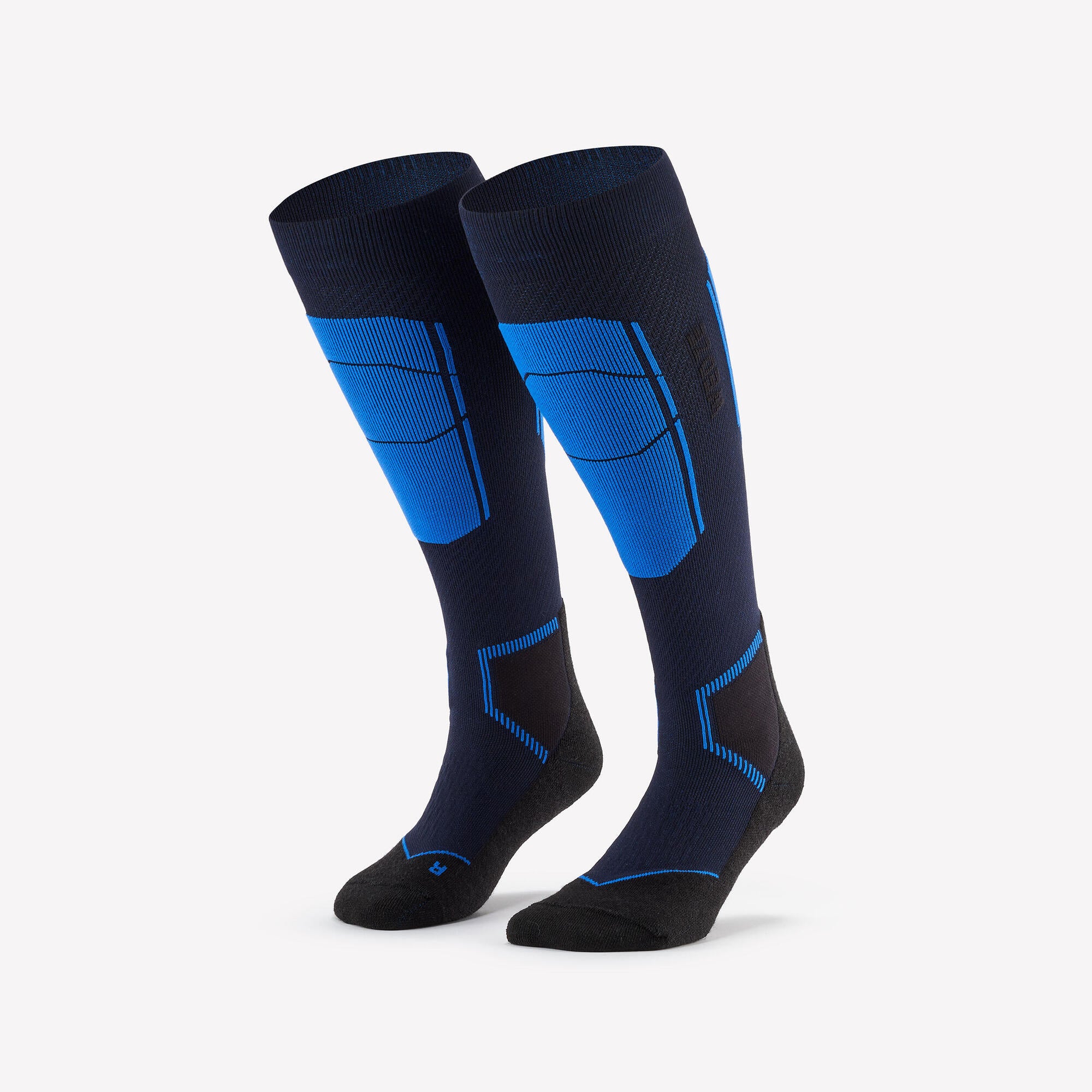 Wedze Adult 500 Merino Wool Ski Socks - Image 2