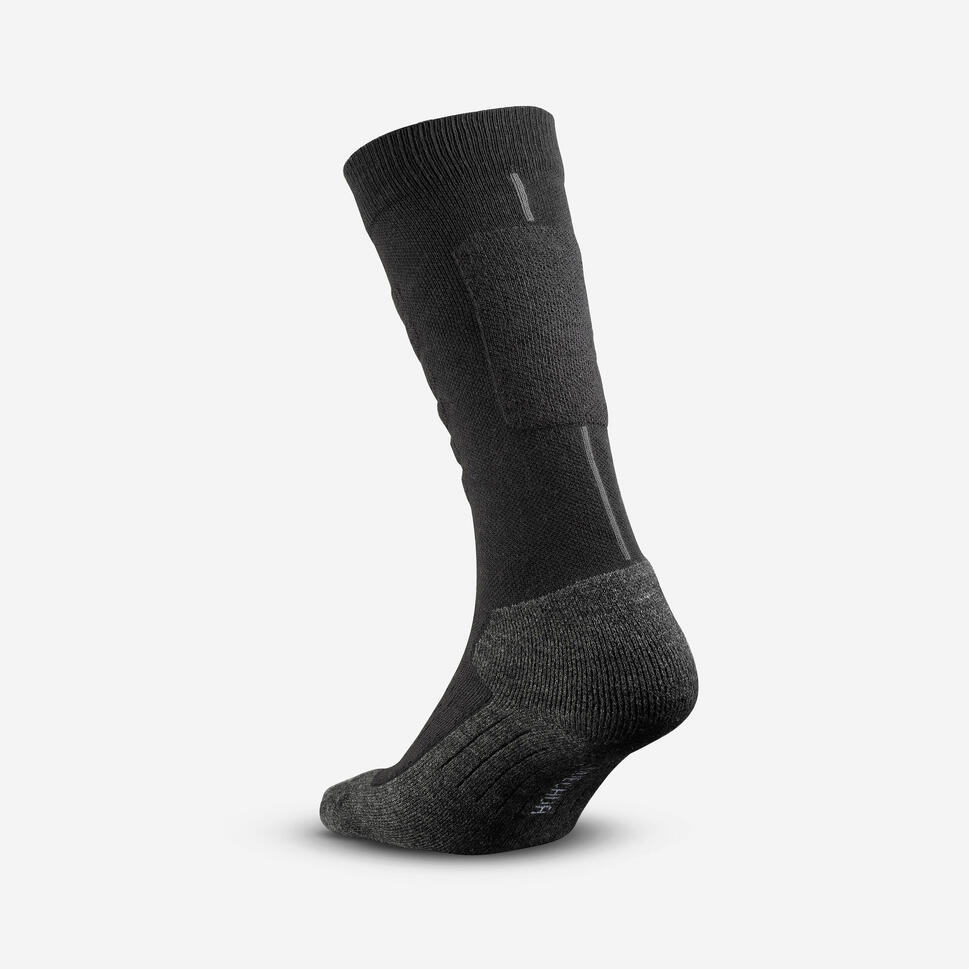 Wedze Adult 500 Warm Wool Ski Socks - Image 4
