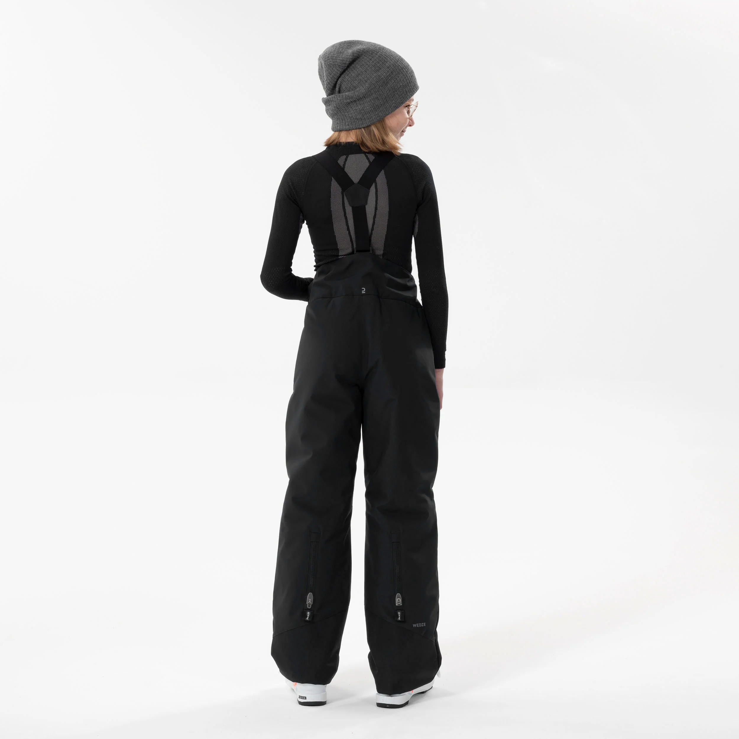 Wedze Kids' 500 PNF Warm Waterproof Snow Pants - Image 2