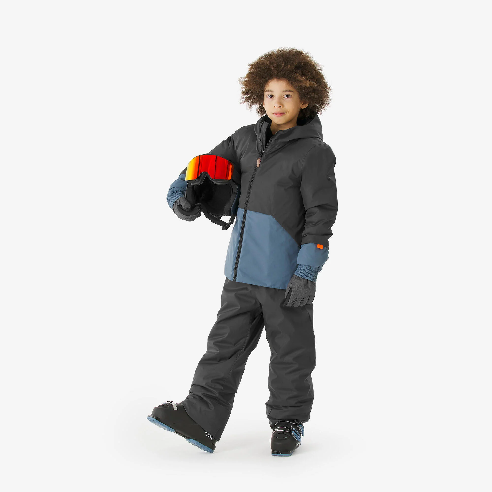 Wedze Kids' 100 Warm Waterproof Ski Jacket - Image 2