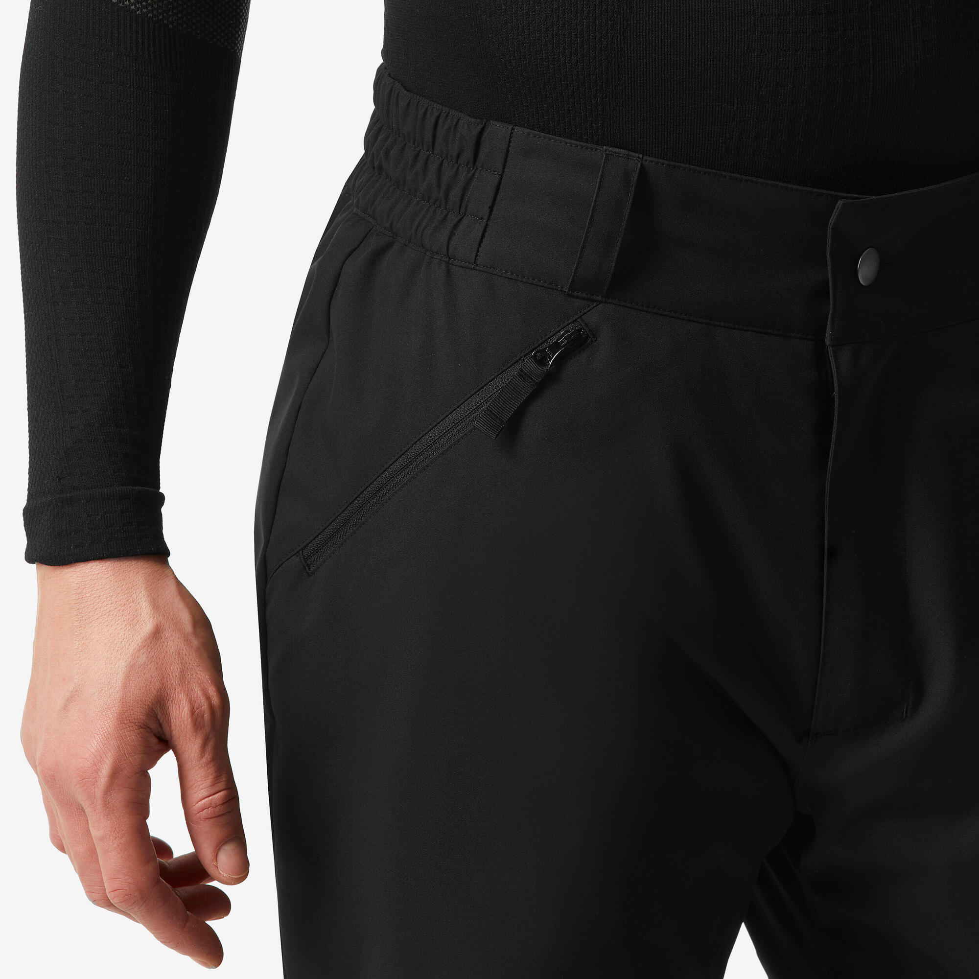Wedze Men’s 100 Warm Waterproof Snow Pants - Image 4