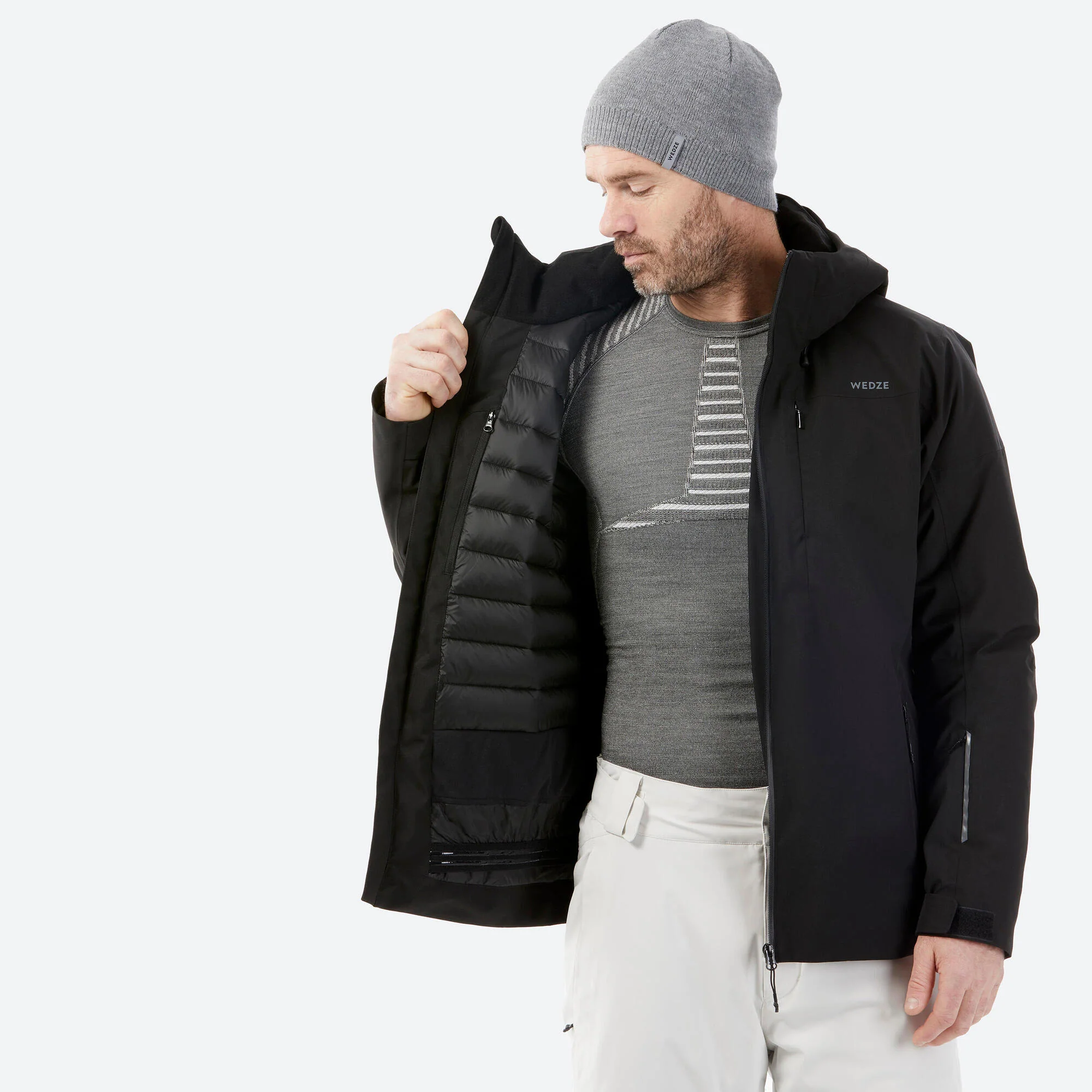 Wedze Men's Warm Ski Jacket 500 - Image 14