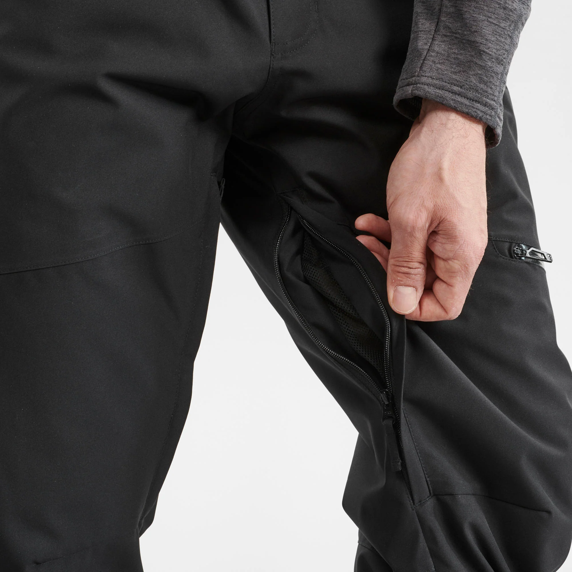 Wedze Men's 500 Warm Waterproof Snow Pants - Image 5