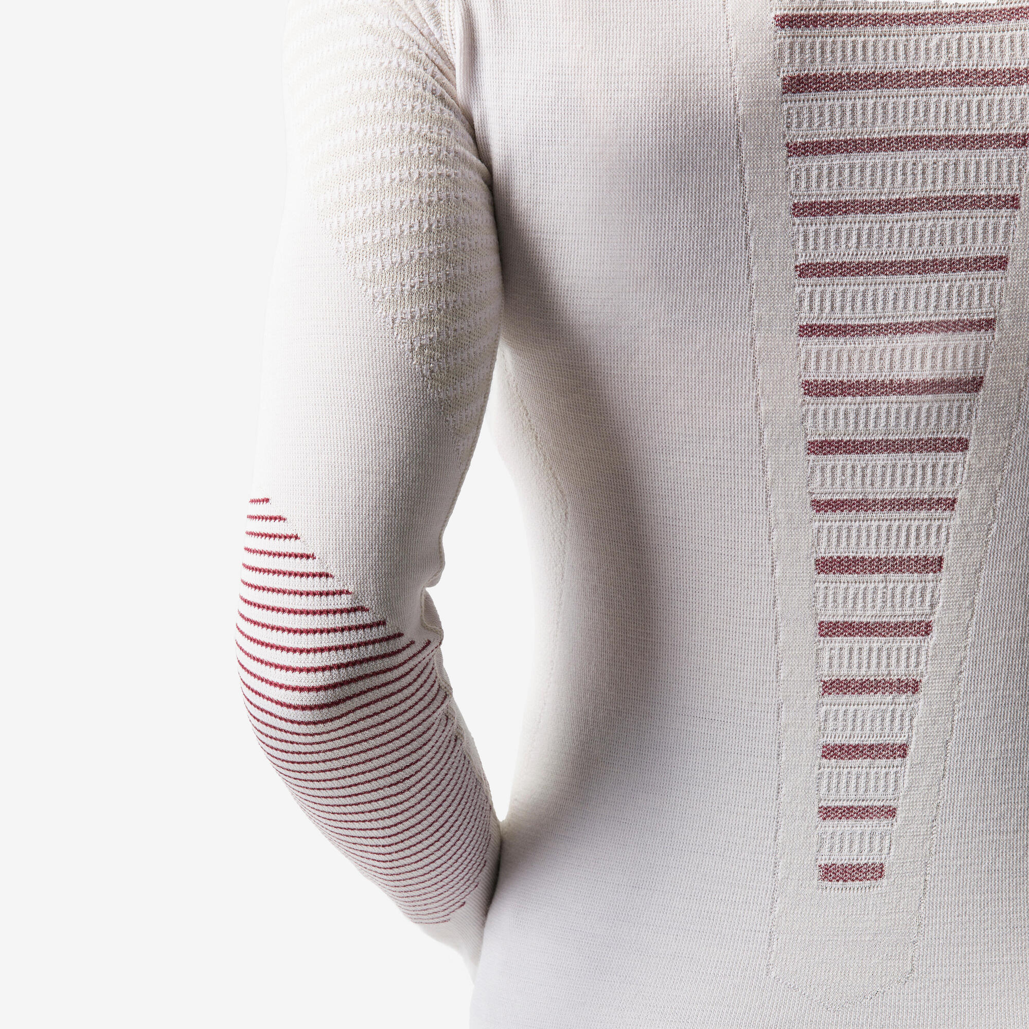 Wedze Women’s BL900 Merino Wool Ski Base Layer Top - Image 5