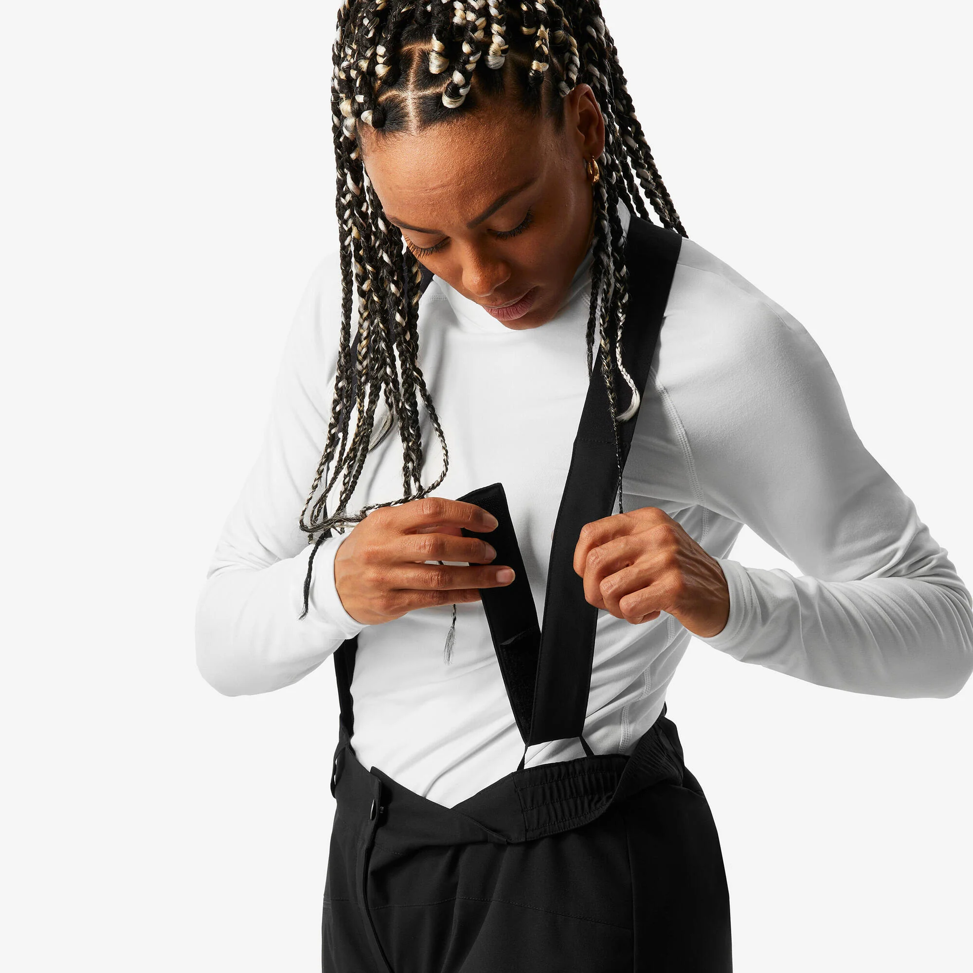 Wedze Women’s 100 Warm Waterproof Snow Pants - Image 5