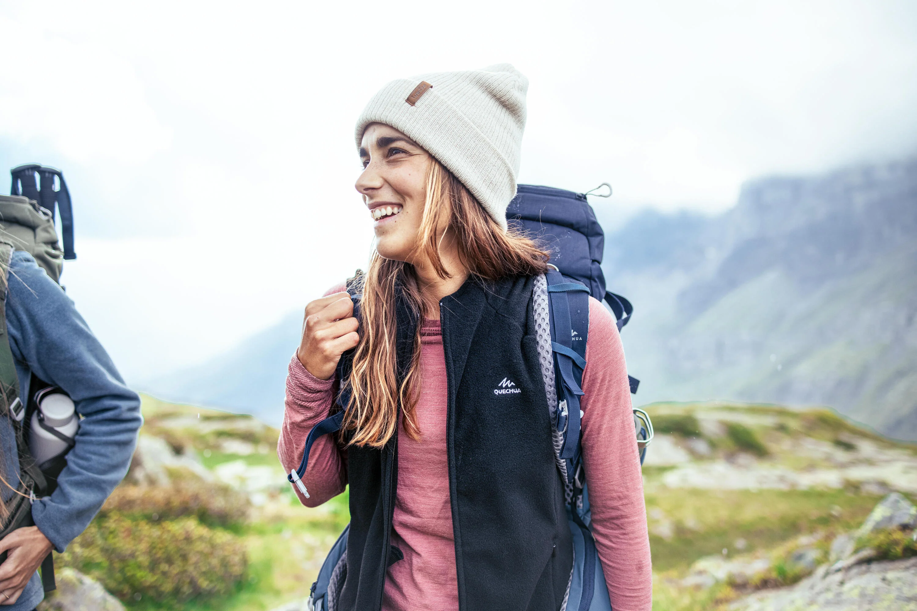 Quechua Women's MH120 Hiking Fleece Vest - Image 8