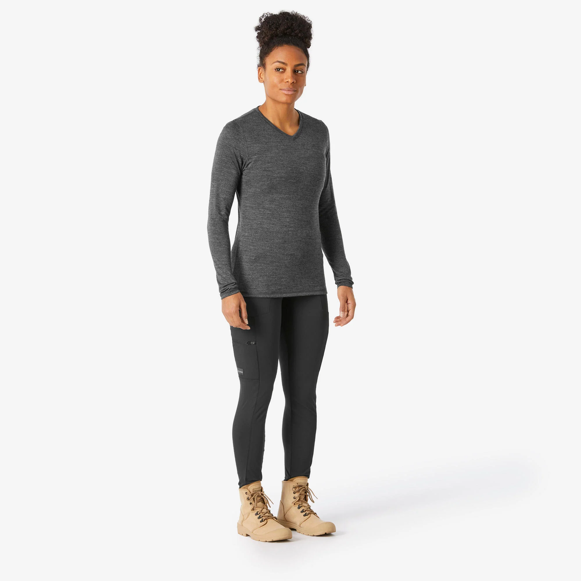 Simond Women's Travel 100 Merino Wool Long-sleeve Shirt - Image 2