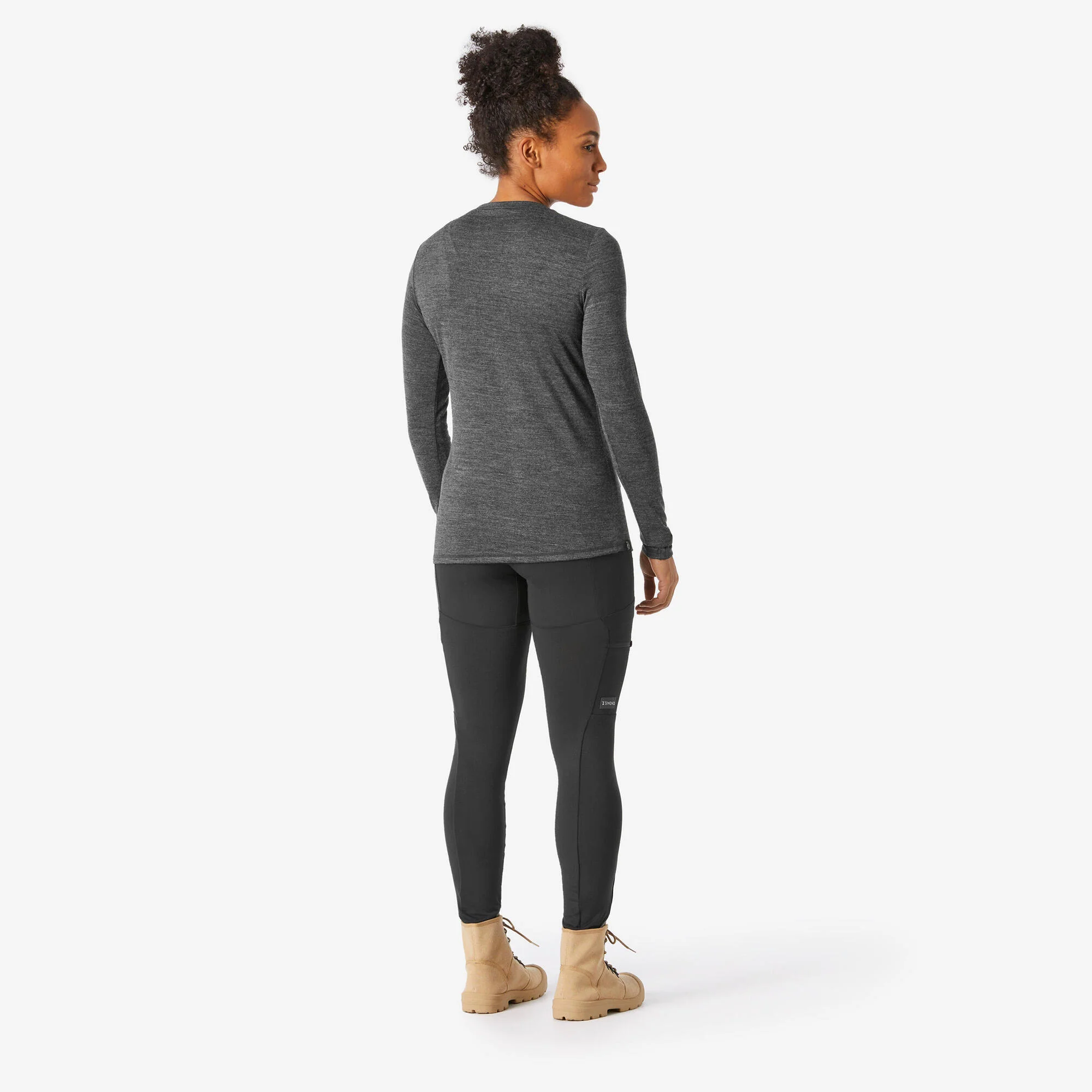 Simond Women's Travel 100 Merino Wool Long-sleeve Shirt - Image 4