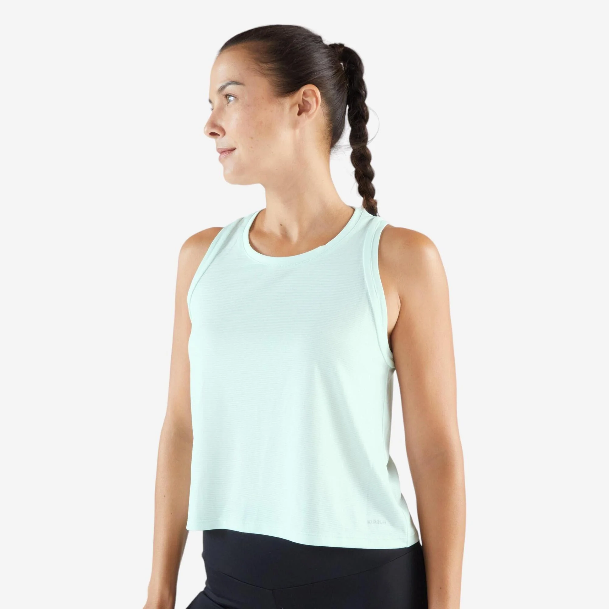 Kiprun Run 500 Women's Cropped Running Tank Top - Image 3