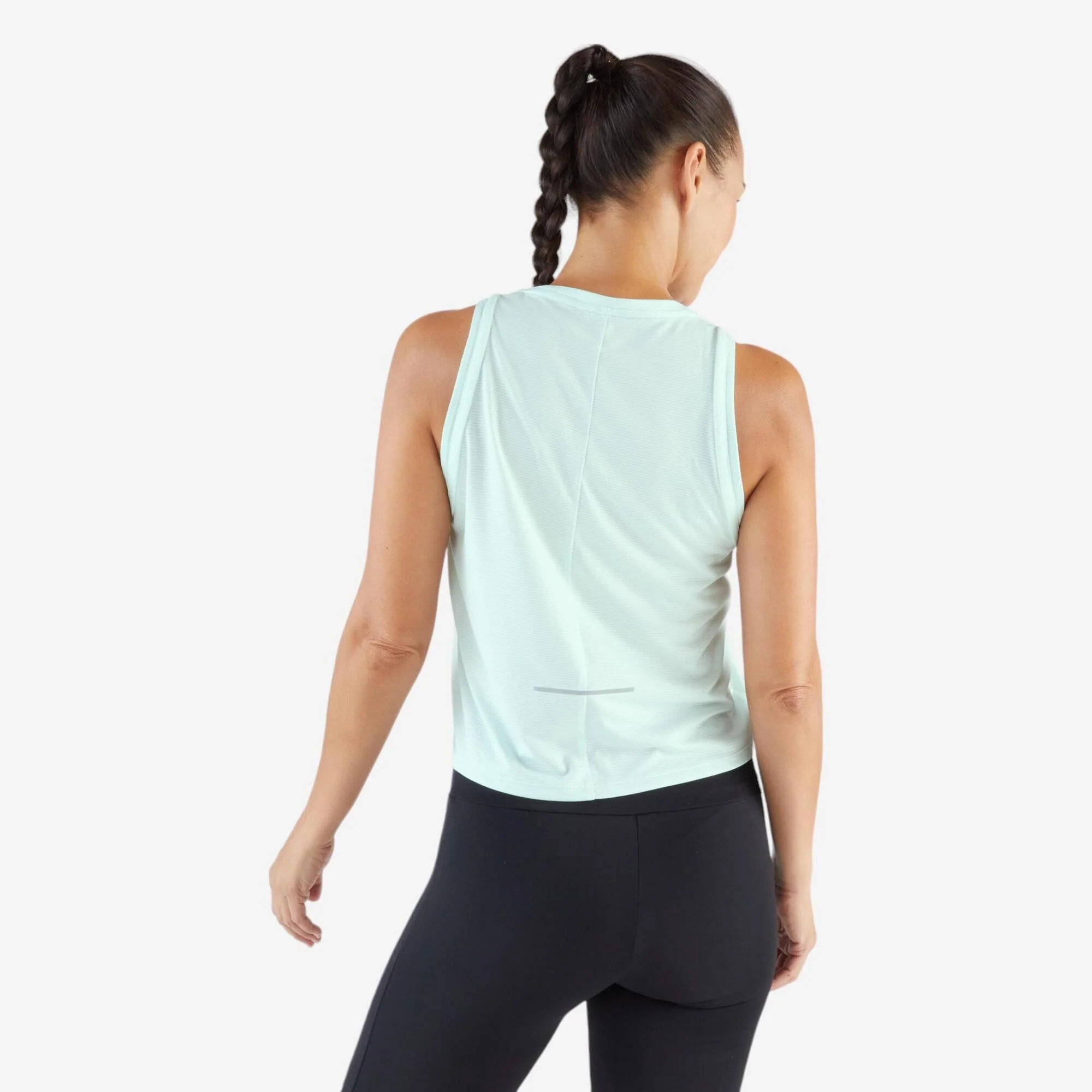 Kiprun Run 500 Women's Cropped Running Tank Top - Image 4