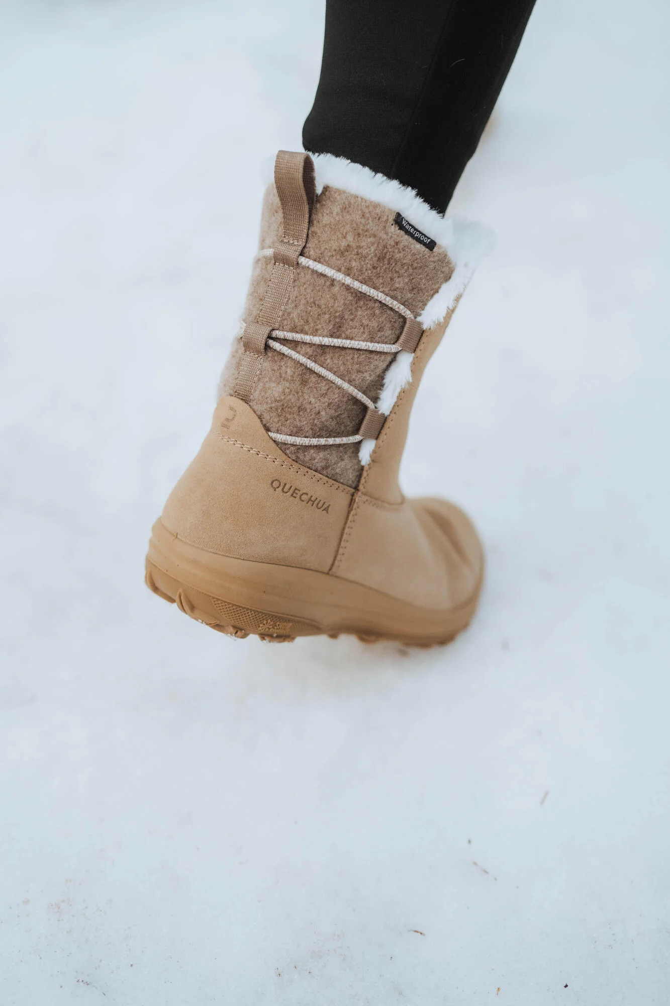 Quechua Women's SH500 Warm Waterproof Snow Hiking Boots - Image 12