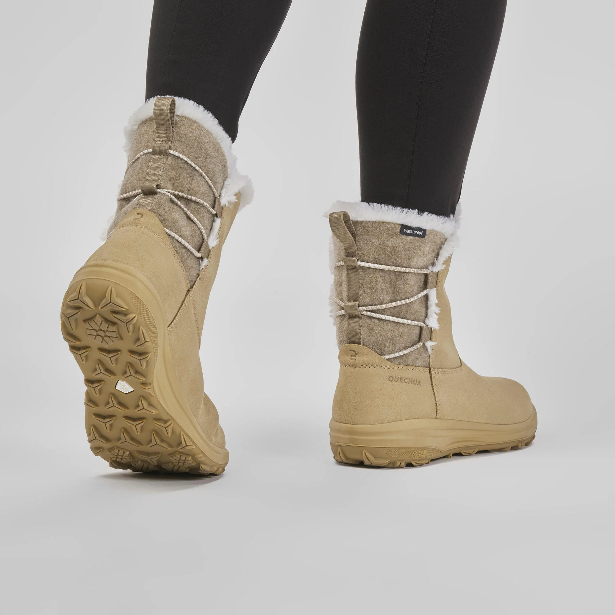 Quechua Women's SH500 Warm Waterproof Snow Hiking Boots - Image 5
