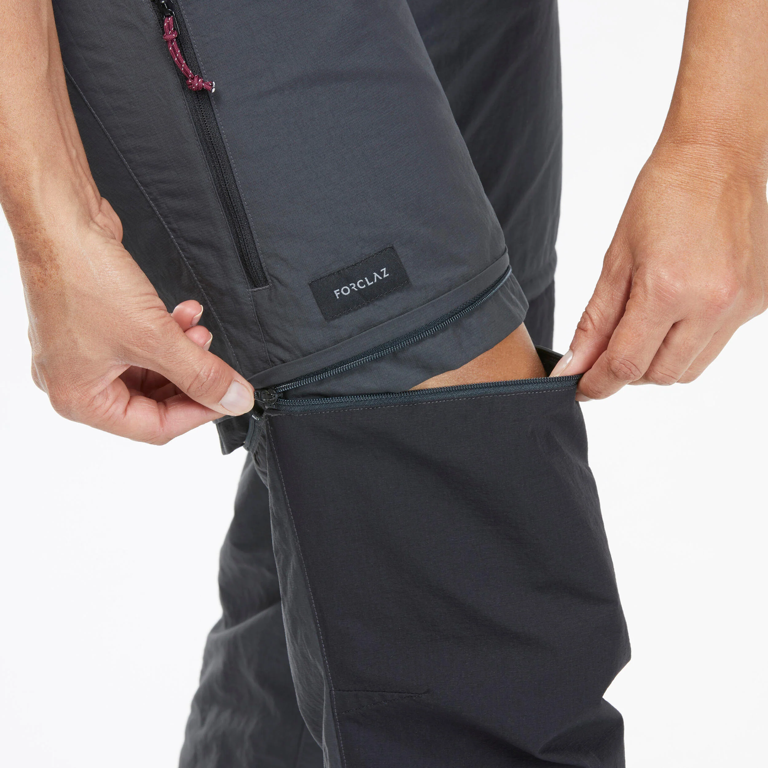 Forclaz Women's MT100 2-in-1 Zip-Off Hiking Pants - Image 4