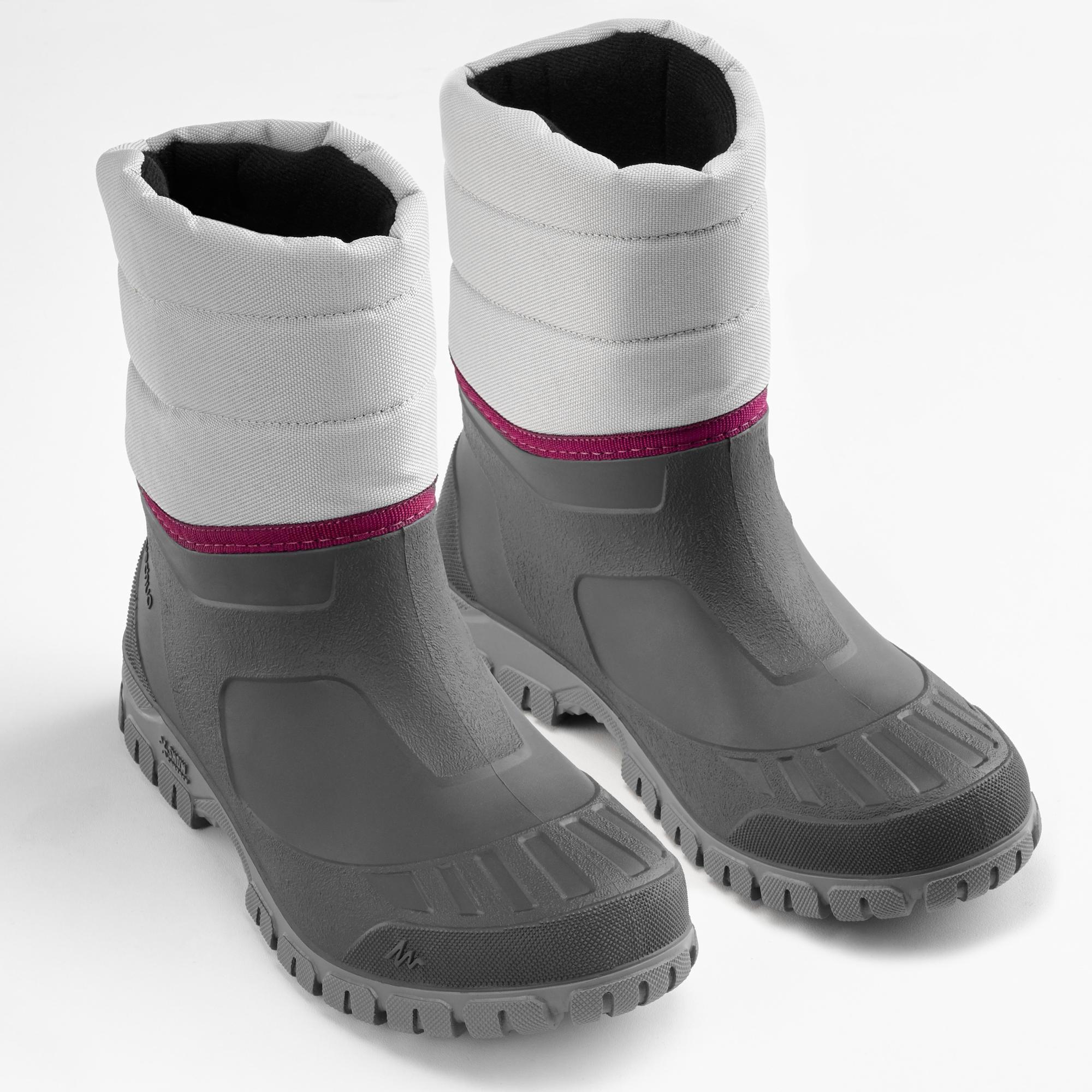 Quechua Women's SH100 Warm Waterproof Mid Snow Boots - Image 2